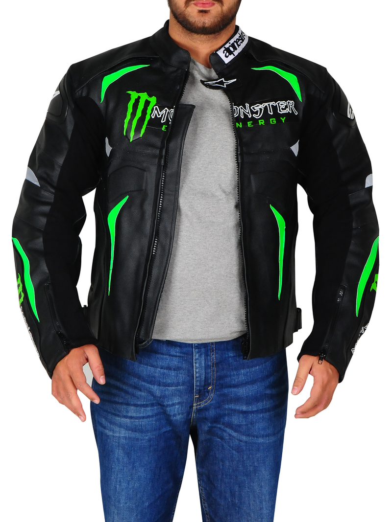 Illustration for article titled Alpinestars Monster Energy Biker Jacket